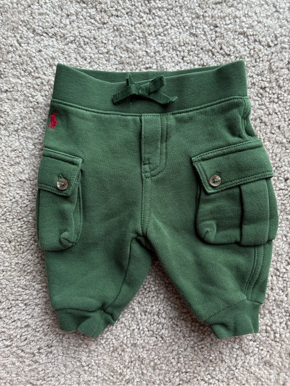 Ralph Lauren Forest Green Cargo Joggers